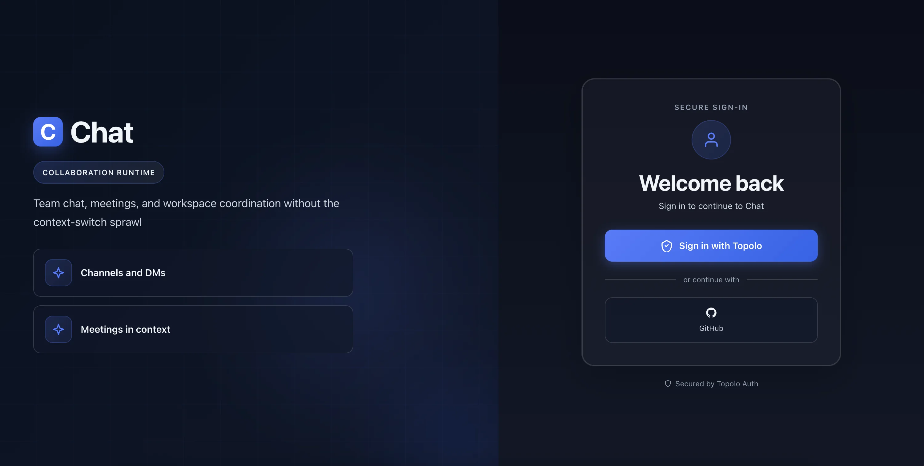 Topolo Auth Service