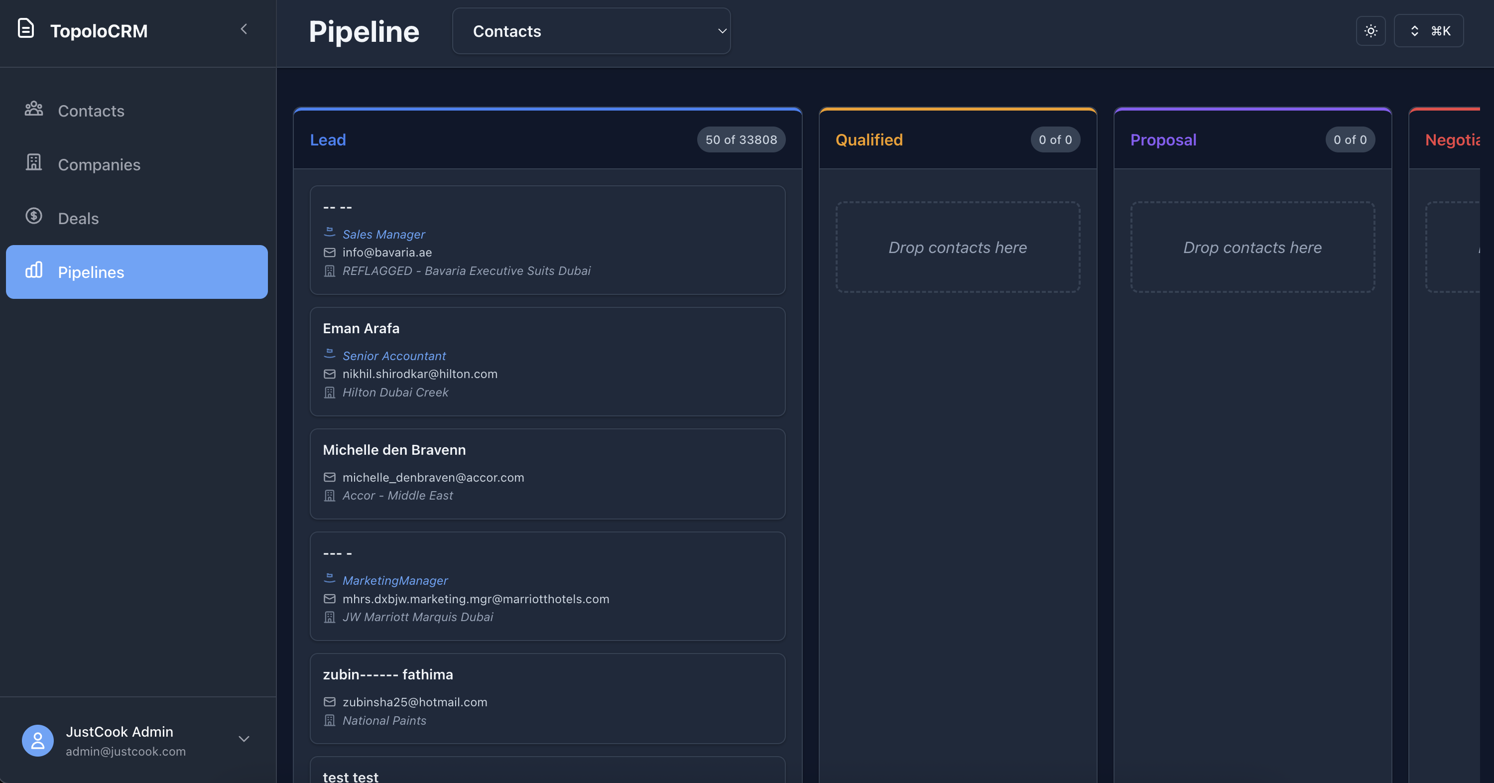 TopoloCRM Edge Platform