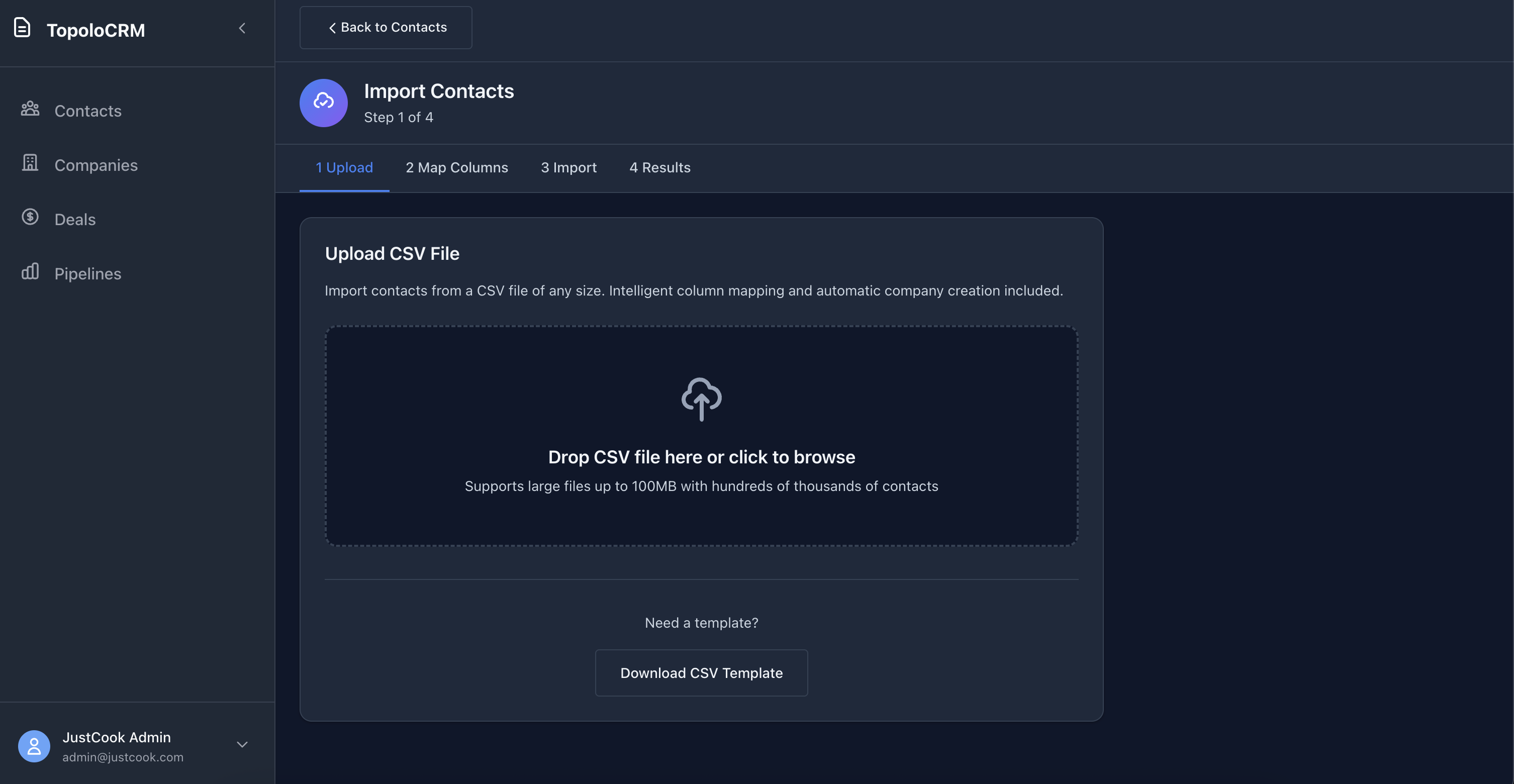 TopoloCRM Edge Platform
